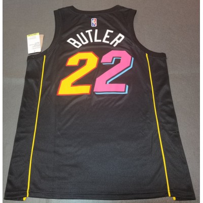 Maglia #22 Butler Miami Heat 21-22 city con sponor logo