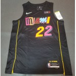 Maglia #22 Butler Miami Heat 21-22 city con sponor logo