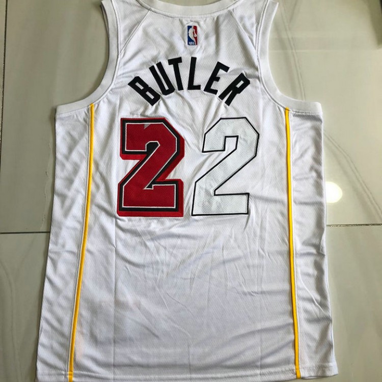 Maglia #22 Butler Miami Heat 22-23 city Autentico Bianco