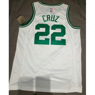 Maglia #22 Cruz Boston Celtics Bianco