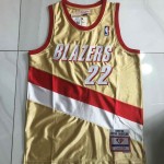 Maglia NBA 22 Drexler blazers 1991-92 Autentico Oro