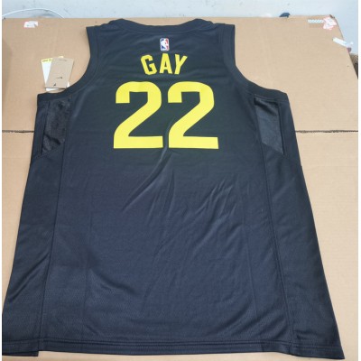 Maglia NBA 22 Gay Utah Jazz Nero