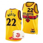 Maglia NBA 22 Martin Hawks 21-22 city Giallo