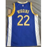 Maglia NBA 22 Wiggins Warriors 20-21 new Blu