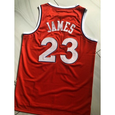 Maglia #23 James Cleveland Cavaliers Autentico Arancione