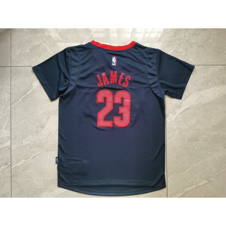 Maglia #23 James Cleveland Cavaliers Manica Corta Blu