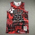 Maglia NBA 23 Jordan Bulls Rabbit Year Ricamato