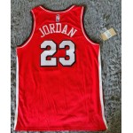 Maglia NBA 23 Jordan Chicago Bulls 21-22 city Rosso