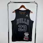 Maglia NBA 23 Jordan Chicago Bulls MVP Nero Stampato