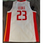 Maglia 23 LLULL Spain FIBA Basketball world cup Bianco