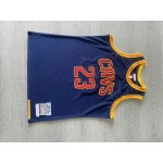 Maglia #23 Lebron James 2015-16 Cavaliers Autentico Blu