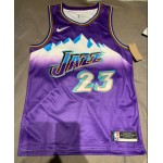 Maglia NBA 23 Markkanen Jazz Retro Viola