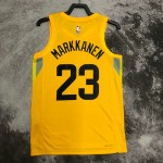 Maglia NBA 23 Markkanen Utah Jazz 22-23 Icon Giallo