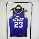 Maglia NBA 23 Markkanen Utah Jazz Retro Viola