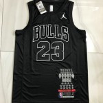 Maglia NBA 23 Michael Jordan MVP Autentico Nero