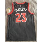 Maglia #23 Vanvleet Raptors Nero Statement Edition