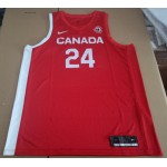 Maglia 24 Brooks Canada Team 2023 Rosso