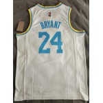 Maglia NBA 24 Bryant Lakers 22-23 Retro Bianco