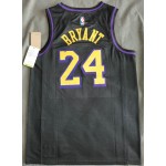 Maglia NBA 24 Bryant Los Angeles Lakers Nero 2019-20