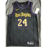 Maglia NBA 24 Bryant Los Angeles Lakers Nero 2019-20