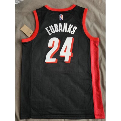 Maglia NBA 24 Eubanks Blazers 21-22 city 75th Anniversary