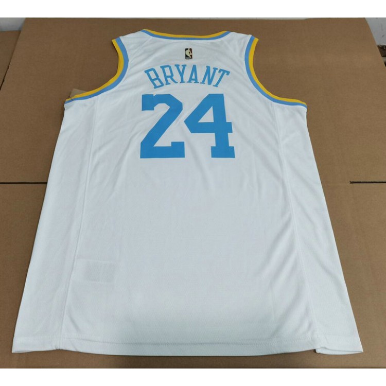 Maglia NBA 24 Kobe Bryant Lakers 22-23 Retro Bianco