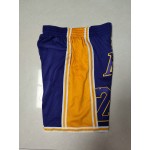 Maglia NBA 24 Lakers Just don Pantaloncini Viola