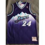 Maglia NBA 24 Lopez Jazz retor Viola