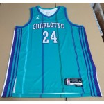 Maglia #24 Miller Charlotte Hornets 23-24 retro Verde