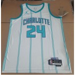 Maglia #24 Miller Charlotte Hornets Bianco