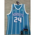 Maglia #24 Miller Hornets Blu Ricamato