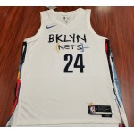 Maglia #24 Thomas Brooklyn Nets 2022-23 city Bianco Stampato