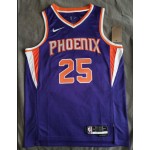 Maglia NBA 25 Bridges Phoenix Suns Viola