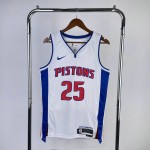 Maglia #25 Rose Detroit Pistons Bianco