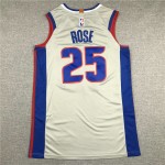 Maglia #25 Rose Detroit Pistons Grigio Ricamato