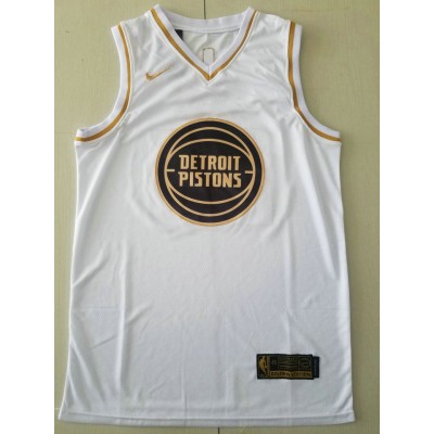 Maglia #25 Rose Detroit Pistons White-Golden Edition Ricamato