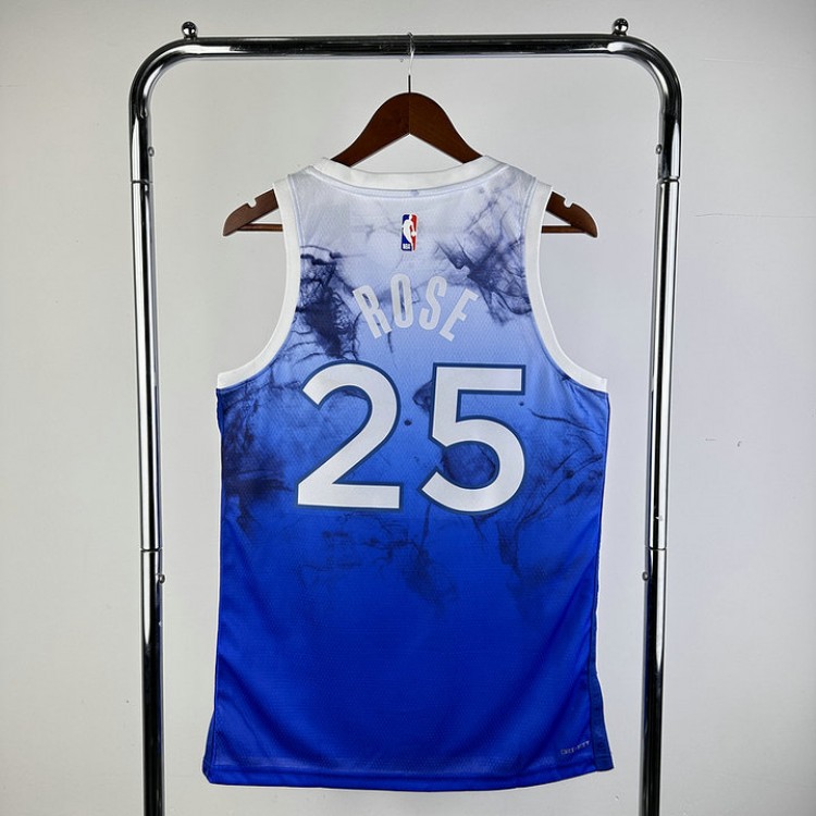 Maglia NBA 25 Rose Timberwolves 2023-24 city