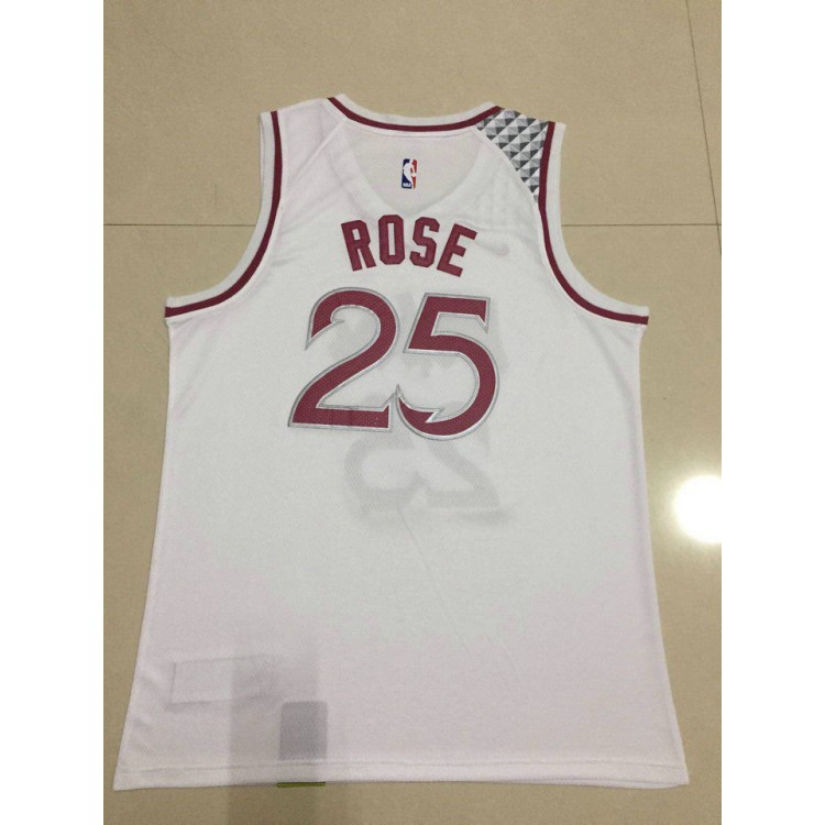 Maglia NBA 25 Rose Timberwolves Earned Ricamato