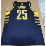 Maglia #25 Smith Indiana Pacers 22-23 Blu con diamond logos Stampato