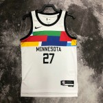 Maglia NBA 27 Gobert Timberwolves 2022-23 city Stampato