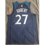 Maglia NBA 27 Gobert Timberwolves Blu