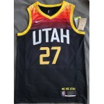 Maglia NBA 27 Gobert Utah Jazz 20-21 city