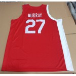 Maglia 27 Murray Canada Team 2023 Rosso