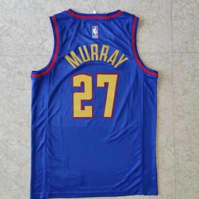 Maglia NBA 27 Murray Nuggets Mile High City 22-23 Blu