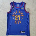 Maglia NBA 27 Murray Nuggets Mile High City 22-23 Blu