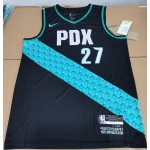 Maglia NBA 27 Nurkic Portland Trail Blazers 22-23 city Stampato