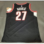 Maglia NBA 27 Nurkic Portland Trail Blazers Nero