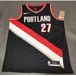 Maglia NBA 27 Nurkic Portland Trail Blazers Nero