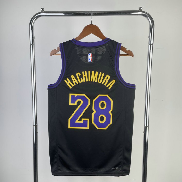 Maglia NBA 28 Hachimura Lakers 2023-24 city