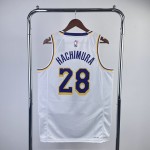 Maglia NBA 28 Hachimura Lakers Bianco